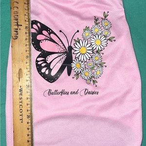 Pet dress for a smaller pet.